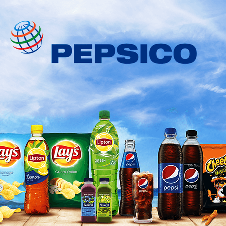PepsiCo is one of the largest food and beverage companies in the world, with a portfolio of iconic brands including Pepsi, Frito-Lay, Gatorade, Tropicana, and Quaker Oats